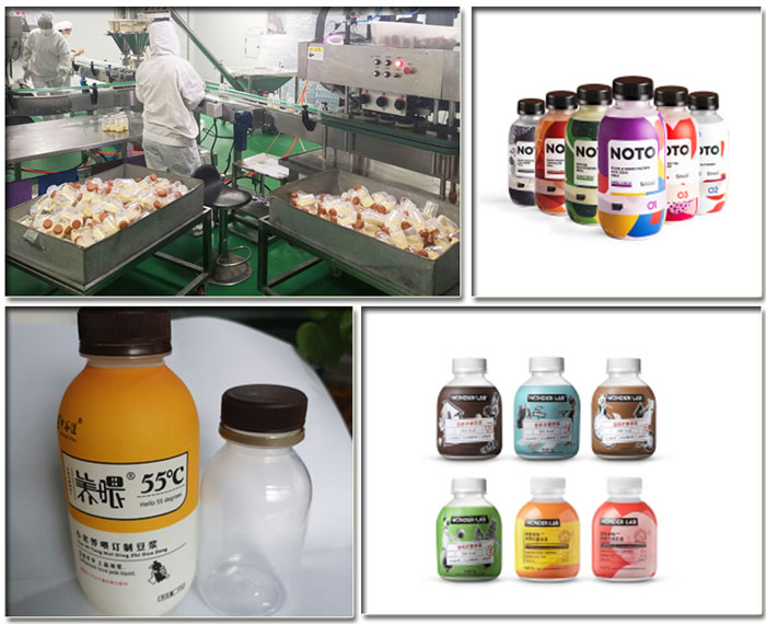 全自動代餐粉灌裝機-代餐奶昔灌裝生產(chǎn)線樣品展示
