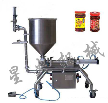 顆粒醬狀灌裝機-辣椒醬灌裝機